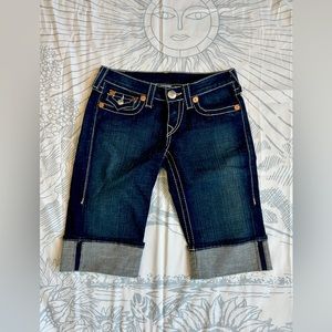 True Religion Rainbow Sophie W27 Shorts